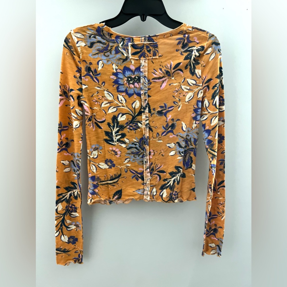 🚨🆕FINAL SALE PRICE🚨FREE PEOPLE DREAMED OF YOU TEE-HONEY COMBO - Picture 13 of 16